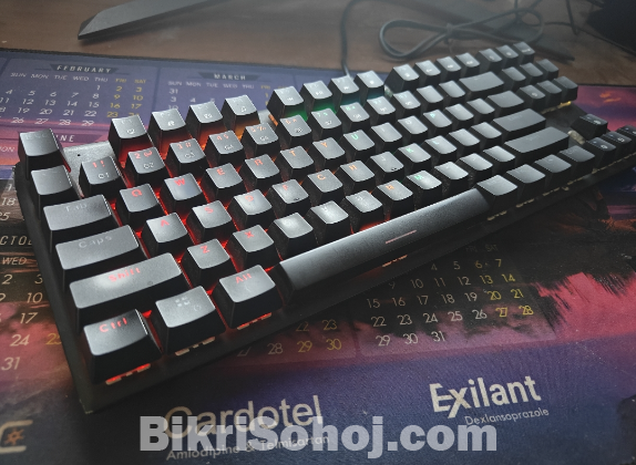 Fantech MAXFIT87 MK856 Blue Switch RGB Mechanical Keyboard